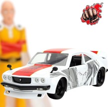 One Punch Man Saitama &amp; 1974 Mazda RX-3  Jada 1:24 Diecast - Collectible - $913.10 MXN