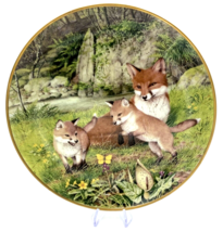 The Butterfly Chase in May The Woodland Year Signature Edition Plate 9&#39;&#39; - $9.99