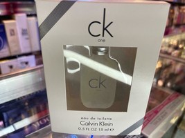 CK ONE 1 by Calvin Klein EDT Eau de Toilette 0.5 oz 15ml New Mini for Men IN BOX - £23.89 GBP