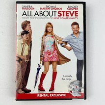 All About Steve DVD Rental Exclusive Sandra Bullock, Bradley Cooper - £3.18 GBP