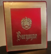 1982 Burgoyne Salesman Sample Distinctive Christmas Greeting Cards Personalized  - £77.66 GBP