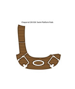 Chaparral 236 SSX Swim Platform Step Boat EVA Foam Faux Teak Deck Floor ... - $483.42 CAD