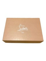 Christian Louboutin Empty Shoe Box Storage Gift W/ Red Inside 10.5”x7.25”x2.75” - £35.86 GBP