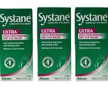 Alcon Systane Ultra Lubricant Eye Drops 10 ml Exp 2025 Pack of 3 - £19.70 GBP