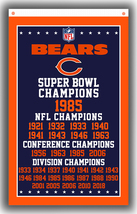 Chicago Bears Football Team Memorable Flag 90x150cm 3x5ft Super Champion Banner - $14.95