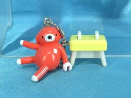 San-X Character Supoken Athlete Dogs Figure Keychain Red Jersey Pommel h... - £27.52 GBP
