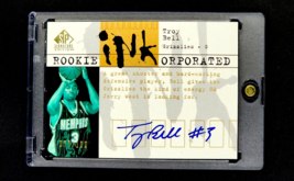 2003 UD SP Signature INKorporated #RI-TB Troy Bell Autograph Rookie Auto RC /100 - £9.97 GBP