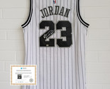 Michael Jordan Hand Signed #23 Chicago Bulls NBA Jersey With COA - $760.00