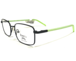 Technolite Flex Kinder Brille Rahmen TLF6000 BLACK Gummiert Grün 48-16-130 - £32.79 GBP