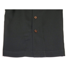 Men's Short Sleeves Summer Shirt by Indygo Smith Soft Rayon Blend 828-92 Black image 4