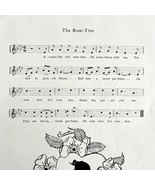 The Rose Tree Sheet Music 1903 Mary Robinson Art Seasonal Antique DWKK17 - $40.73 CAD