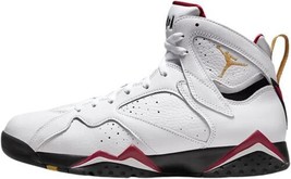 Jordan Mens Air 7 Retro Shoes,White/Black-cardinal Red-chutn,8.5 - $254.40