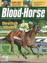 2010 - July 31st Issue of  Blood Horse Magazine - DEVIL MAY CARE on the cover - £14.37 GBP