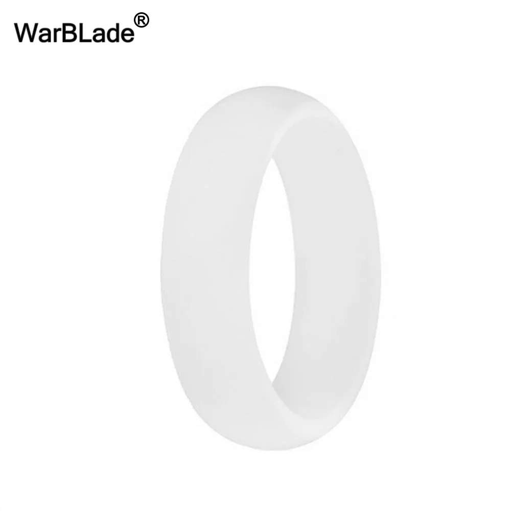 Sporting 5.7mm Food Grade FDA Silicone Finger Ring 4-10 Size Hypoallergenic Cros - £23.84 GBP
