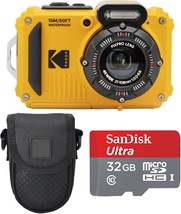 Kodak Pixpro Wpz2 Rugged Waterproof Digital Camera Bundle With Black, 3 ... - $233.97