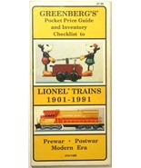 Greenberg&#39;s Guide To Lionel Trains Pocket Price Guide Booklet 1901-1991 ... - $5.48 CAD