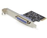 StarTech.com 1-Port Parallel PCIe Card - PCI Express DB25 LPT Printer Card - $43.85