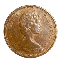 1968 Canada Cent Queen Elizabeth II - £1.16 GBP