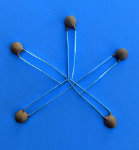 5 pcs - Ceramic Disc Capacitors - 5 pF at 50V - PICK VALUE FREE SHIPPING - £2.75 GBP