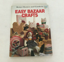 Vintage 1981 HC book Easy Bazaar crafts sewing woodburning needlepoint k... - $19.75