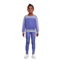 Athletic Works Lilac Mist Fleece Pullover Sweatshirt Girls XXL 18 NWT - $7.99