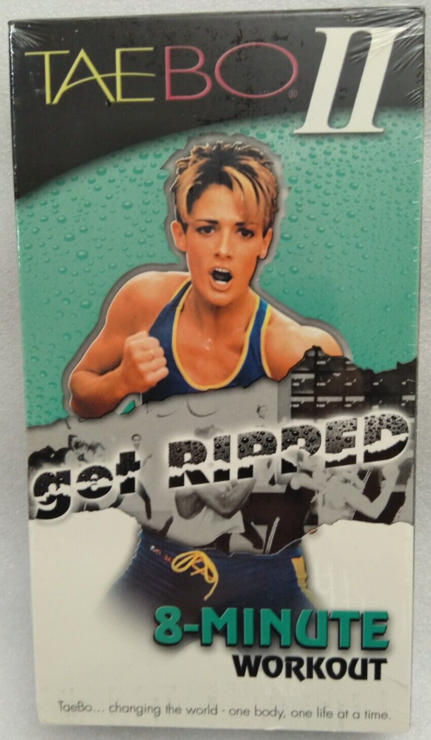 VHS TAE BO 2 Get Ripped 8Minute Workout Billy Blanks NEW VHS Tapes