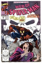 Web Of Spider-man #63 1990-Marvel Comics- VF/NM - £12.78 GBP