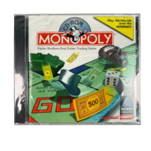Monopoly Windows PC Video Game Hasbro NEW 1995 - £15.99 GBP