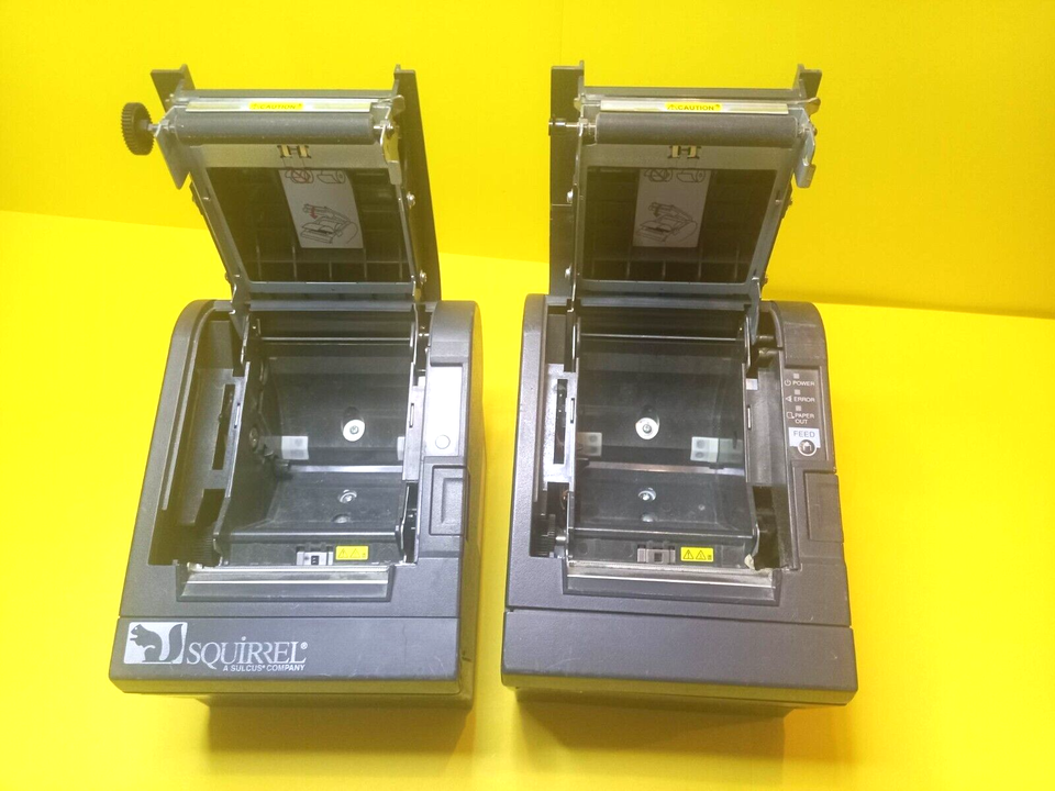 UNTESTED LOT 2x EPSON TM-T88III M129C THERMAL RECEIPT PRINTER POS POINT ... - $17.80