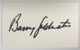 Barry Goldwater (d. 1998) Signed Autographed 3x5 Index Card #2 - HOLO COA - £31.29 GBP