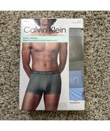 Calvin Klein Mens Cotton Modal 3 Pack Trunks Size Medium Solid Color - $562.22 MXN