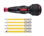 Vessel Electric Ball Grip Screwdriver with 5 Bits 220 USB-5 Japan import - £40.96 GBP