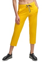 DKNY Womens Activewear Drawstring-Waist Sweatpants Sunglow Size X-Small - $71.50