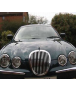 1999-2006 JAGUAR S-TYPE S TYPE CHROME GRILL GRILLE KIT 2000 2001 2002 20... - $587.29 MXN