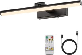 Joosenhouse Picture Light Battery Operated 15.75&quot; Inch Long Dimmable Wireless Pi - £23.49 GBP
