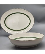 Noritake Myrta Oval Serving Platter 12½in And 9¾&quot; Oval Vegetable Bowl 19... - $2,787.30 MXN