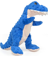 Dog Toys Dinosaur Dog Toy Blue Stuffed Animals Chew Toy Plush Squeaky Do... - $18.90 CAD