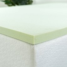 Zinus 1.5 Inch Green Tea Memory Foam Mattress Topper /, Us Certified, Full - £43.37 GBP