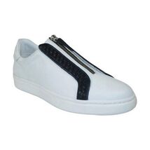 Men's Shoes GENIO Turkey Casual Dress Leather Braided 120198805 White Black image 3