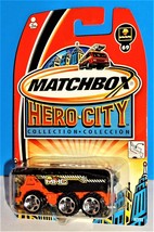Matchbox 2003 Hero City Heavy Movers #69 Dump Truck Orange & Black - $3.96