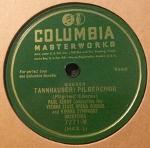 Vienna State Opera, Paul Kerby 12&quot; 78 RPM - Wagner Lohengrin / Tannhauser - £13.43 GBP