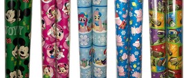 36 Rolls Wrapping Paper Bundle Mickey Minnie My Little Pony Ninja 20Ft -... - £19.45 GBP