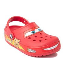 Crocs Fun Lab Disney and Pixar Cars Kids Clog Lightning McQueen Red, Size C11 - £101.29 GBP