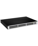 D-Link DGS-1210-48 48-Port Gigabit Smart Switch with 4 Combo SFP Ports - $3,313.83 MXN