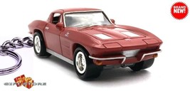 RARE KEYCHAIN RED 63/64 CHEVY CORVETTE C2 CUSTOM Ltd EDITION GREAT GIFT - £39.10 GBP