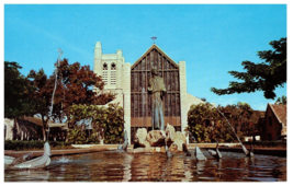 The Cathedral Church of St Andrew Episcopal Honolulu Hawaii Postcard - £5.30 GBP