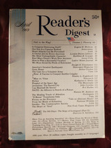 Readers Digest April 1969 John Gunther Arthur C Clarke Red Barber Jerusalem - £5.46 GBP