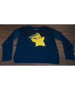 WOMEN&#39;S TEEN Nintendo POKEMON PIKACHU Crew Sweatshirt SMALL NEW w/ TAG - $40.62 CAD