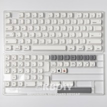 White Keycap For DIY Custom Mechanical Keyboard -  MAC style-English - £33.37 GBP