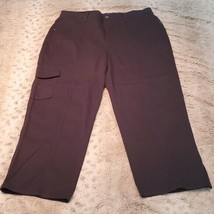 Gloria Vanderbilt Navy Capri Cargo Pants Size 6 - £17.36 GBP